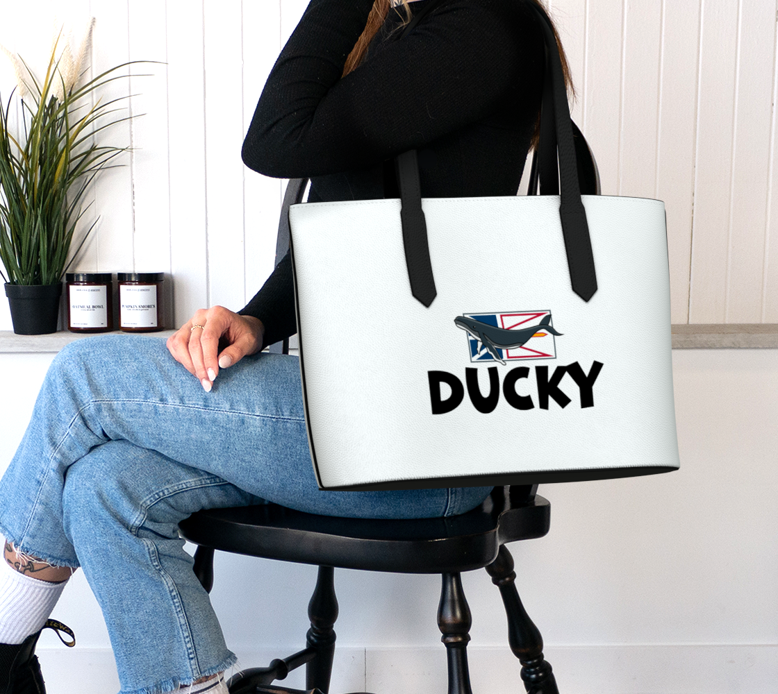 Ducky Vegan Leather Crossbody Purse