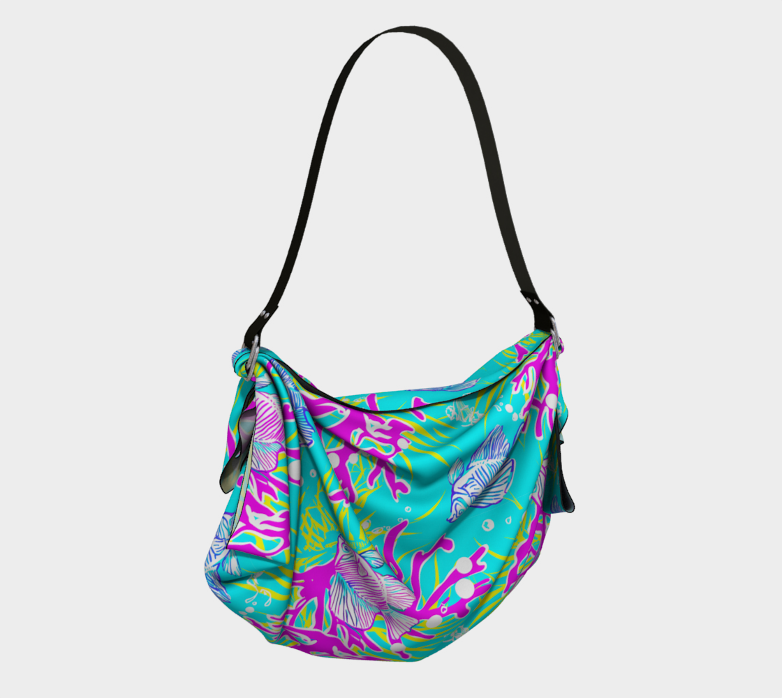 Fish and Coral Vegan Backpack