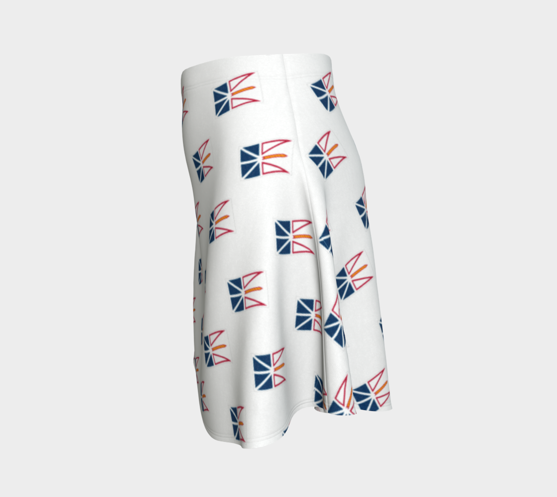 Newfoundland Flag Flair Skirt 249