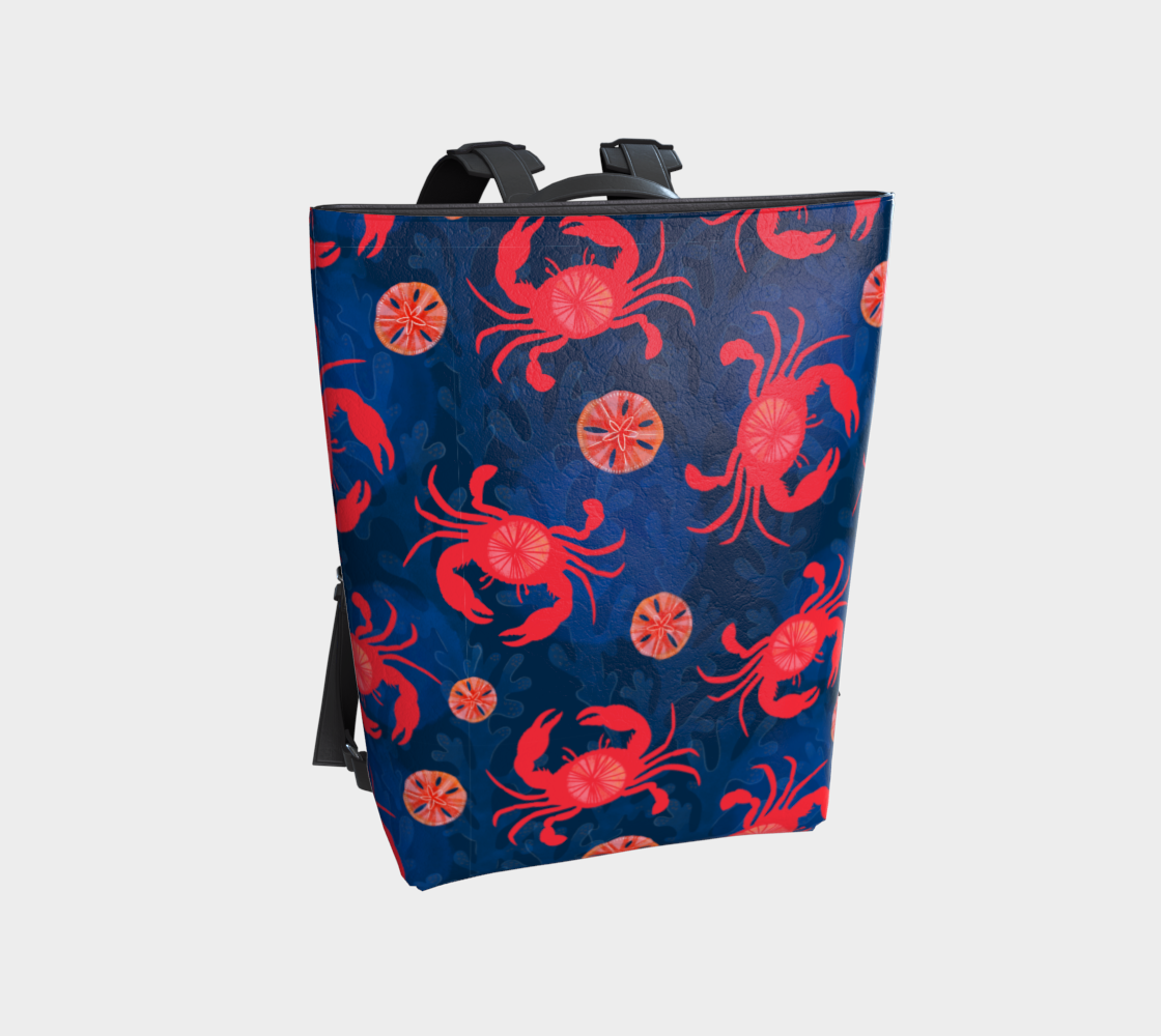 Crab and Sand Dollar Backpack 325