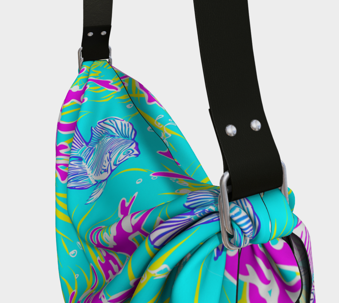 Fish and Coral Vegan Backpack