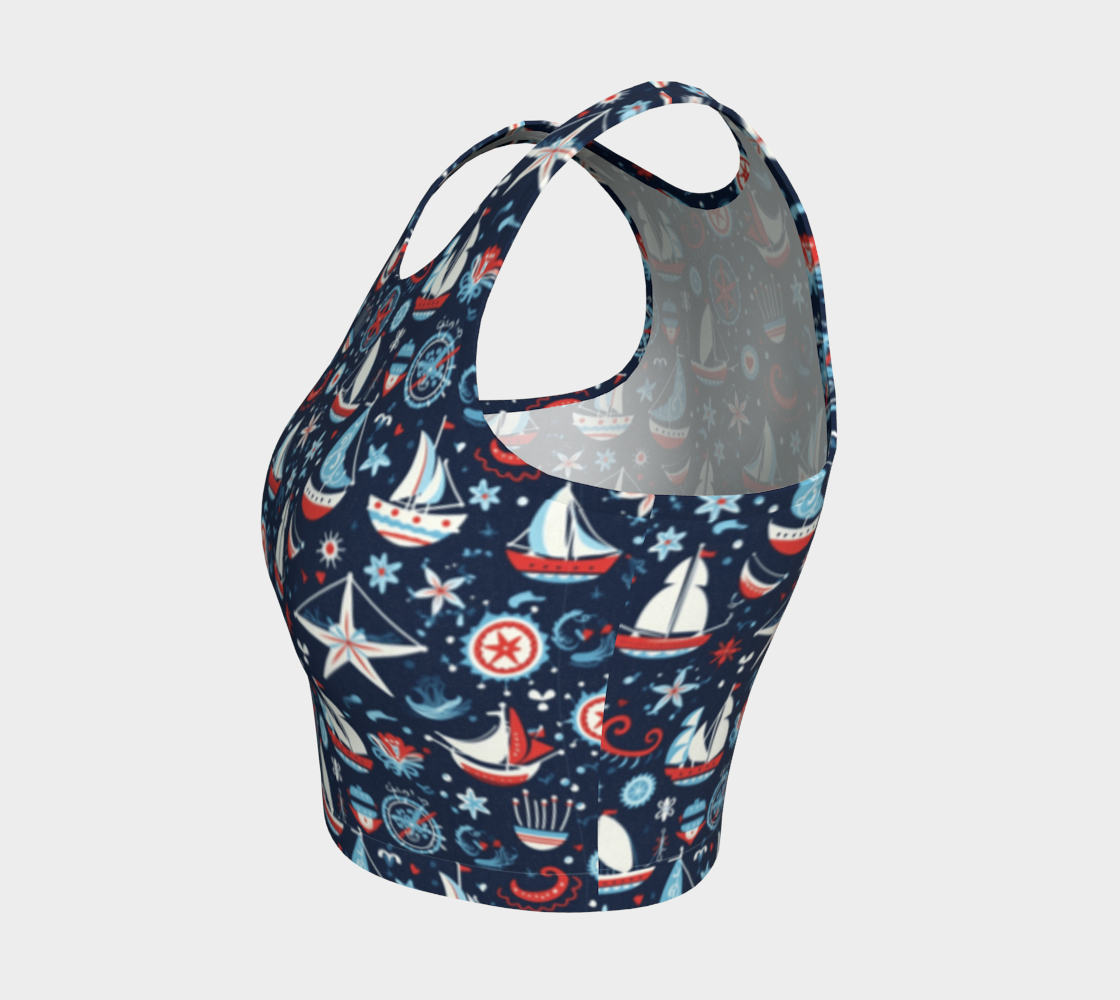 Nautical Adventures Athletic Tank Top 203