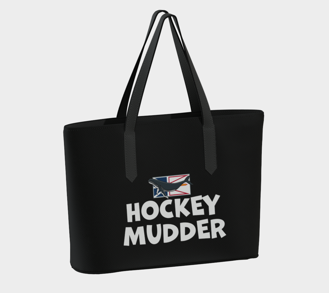 Hockey Mudder Vegan Leather Crossbody Purse