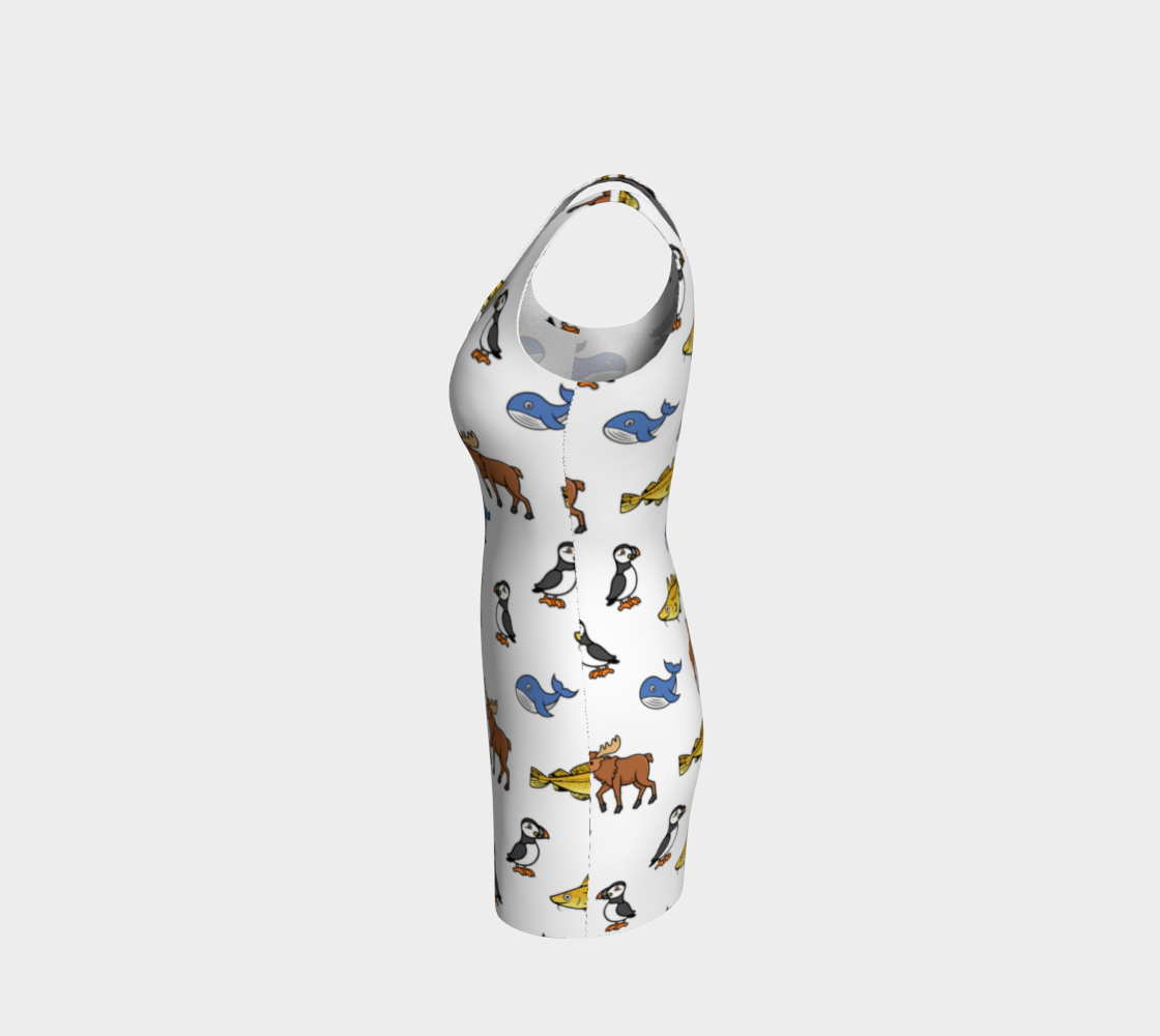 211 NL Critters Bodycon Dress