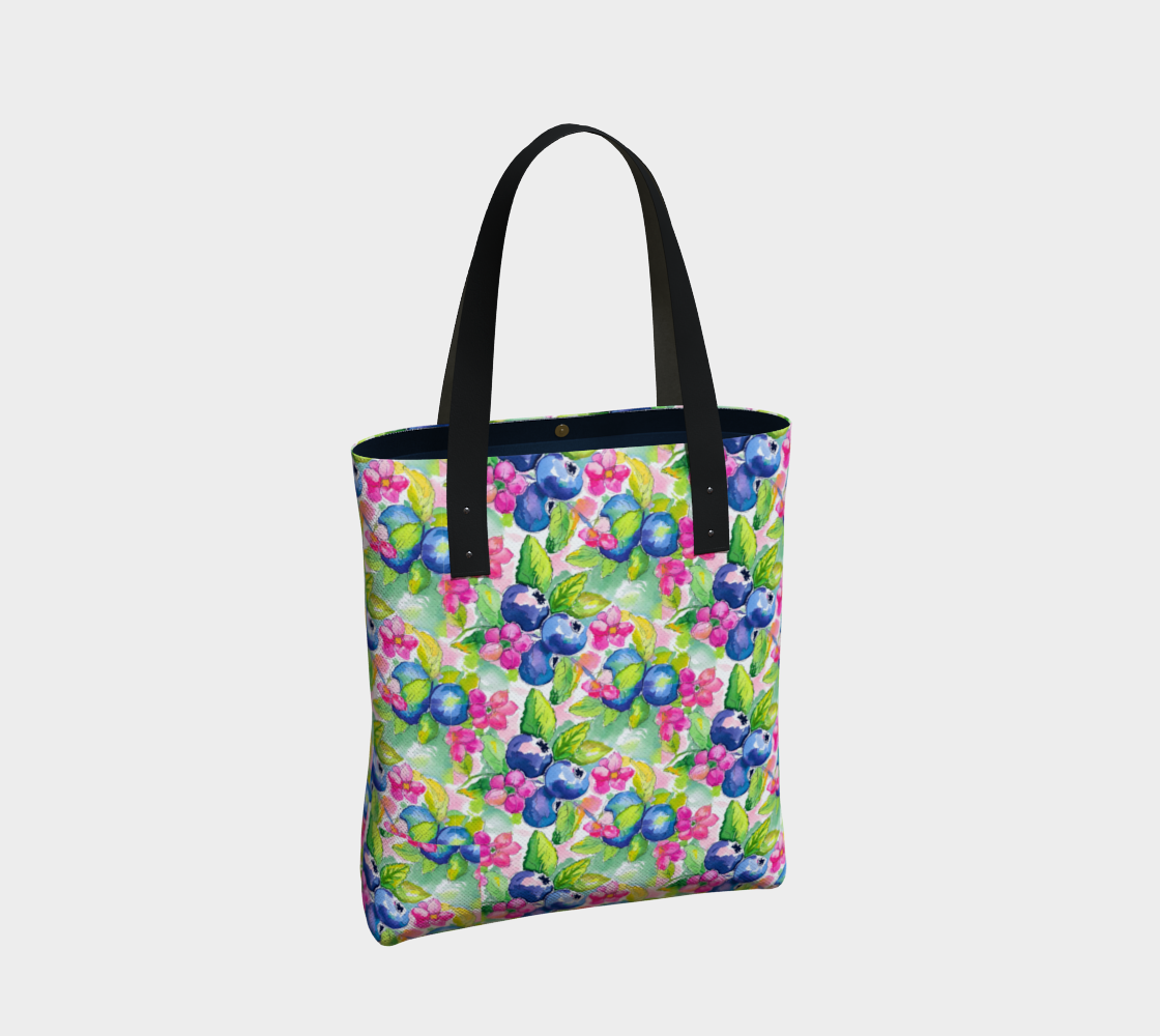 Blueberry Tote Bag