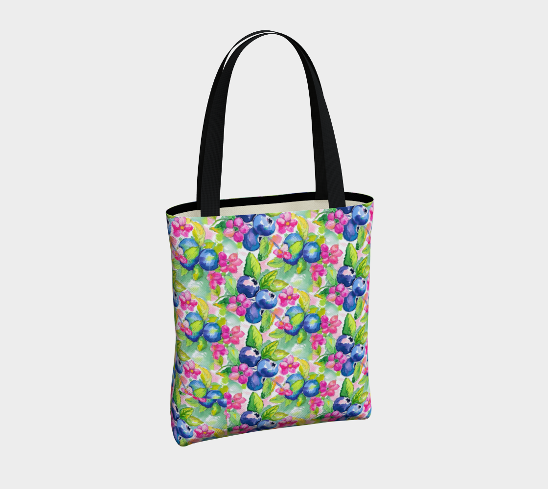 Blueberry Tote Bag