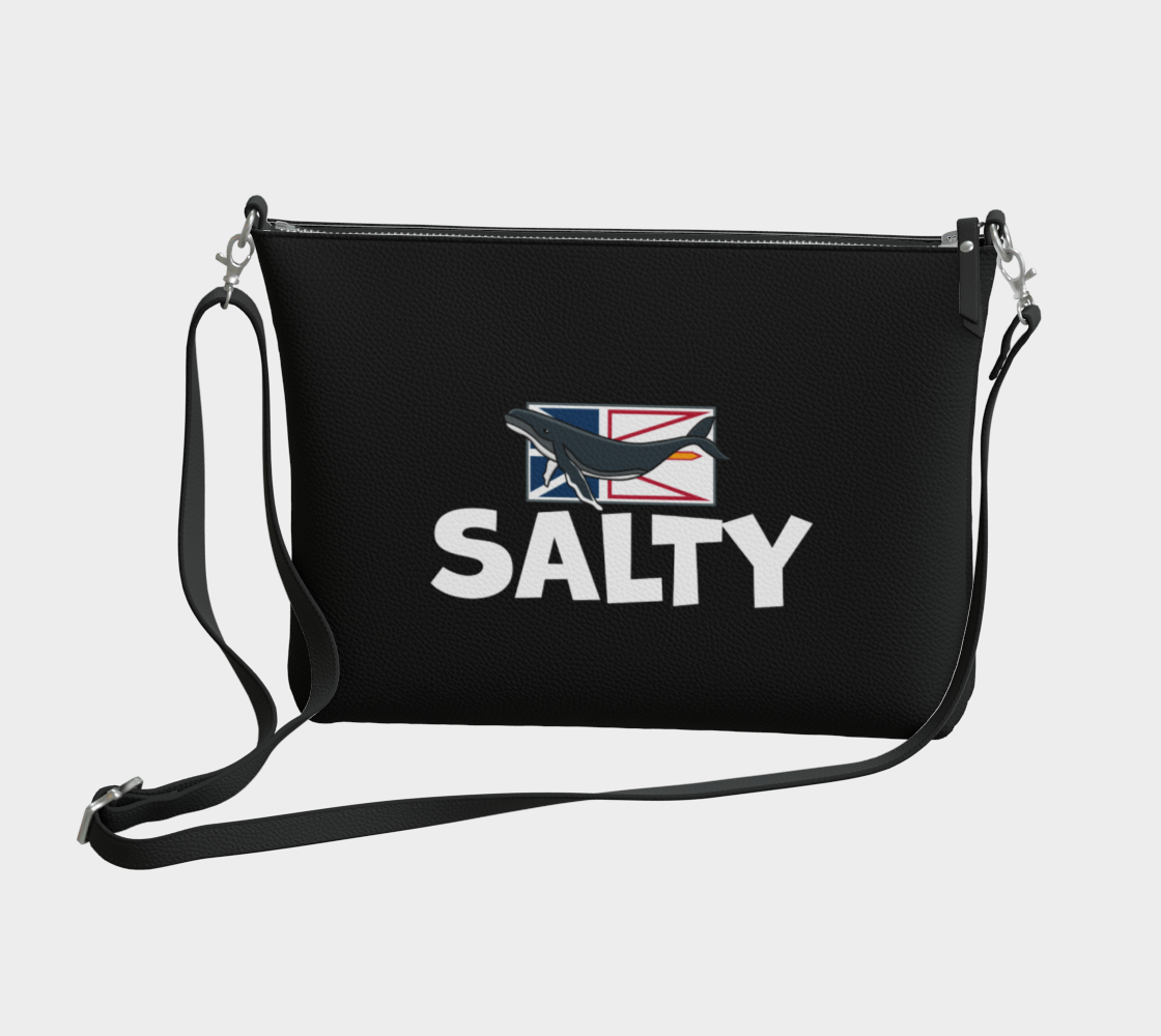 Salty Vegan Leather Crossbody Purse