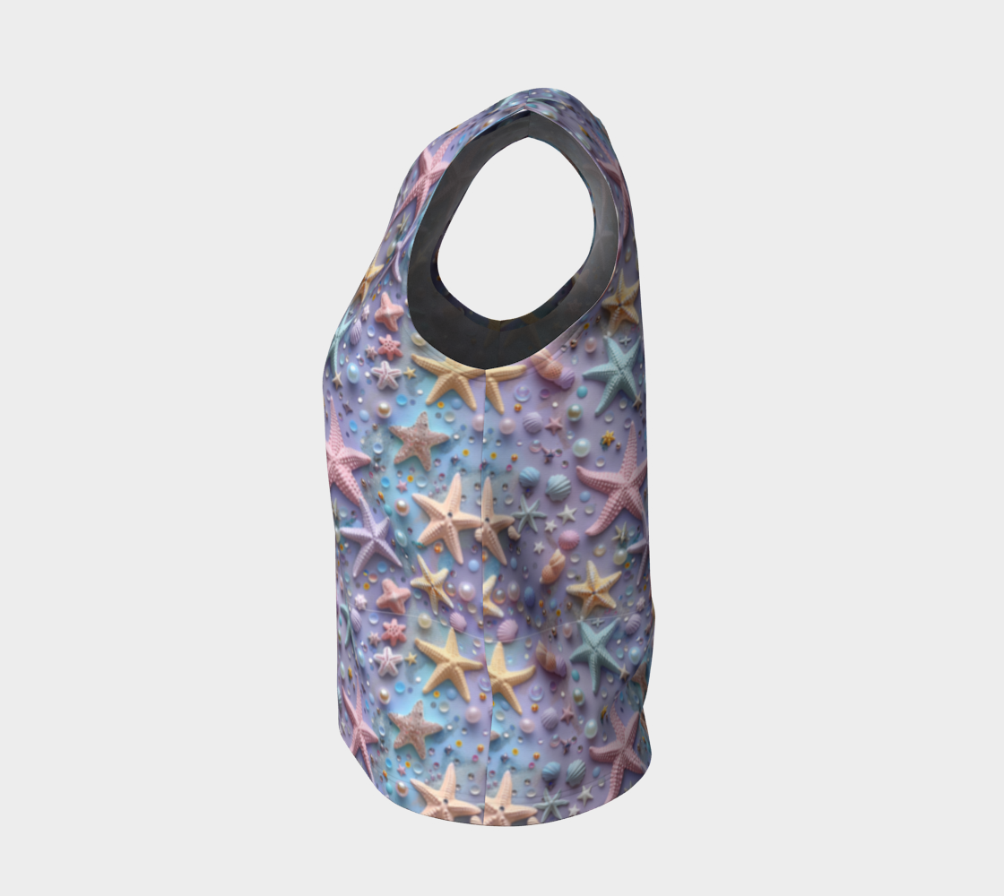 Lilac Starfish Loose Tank Top