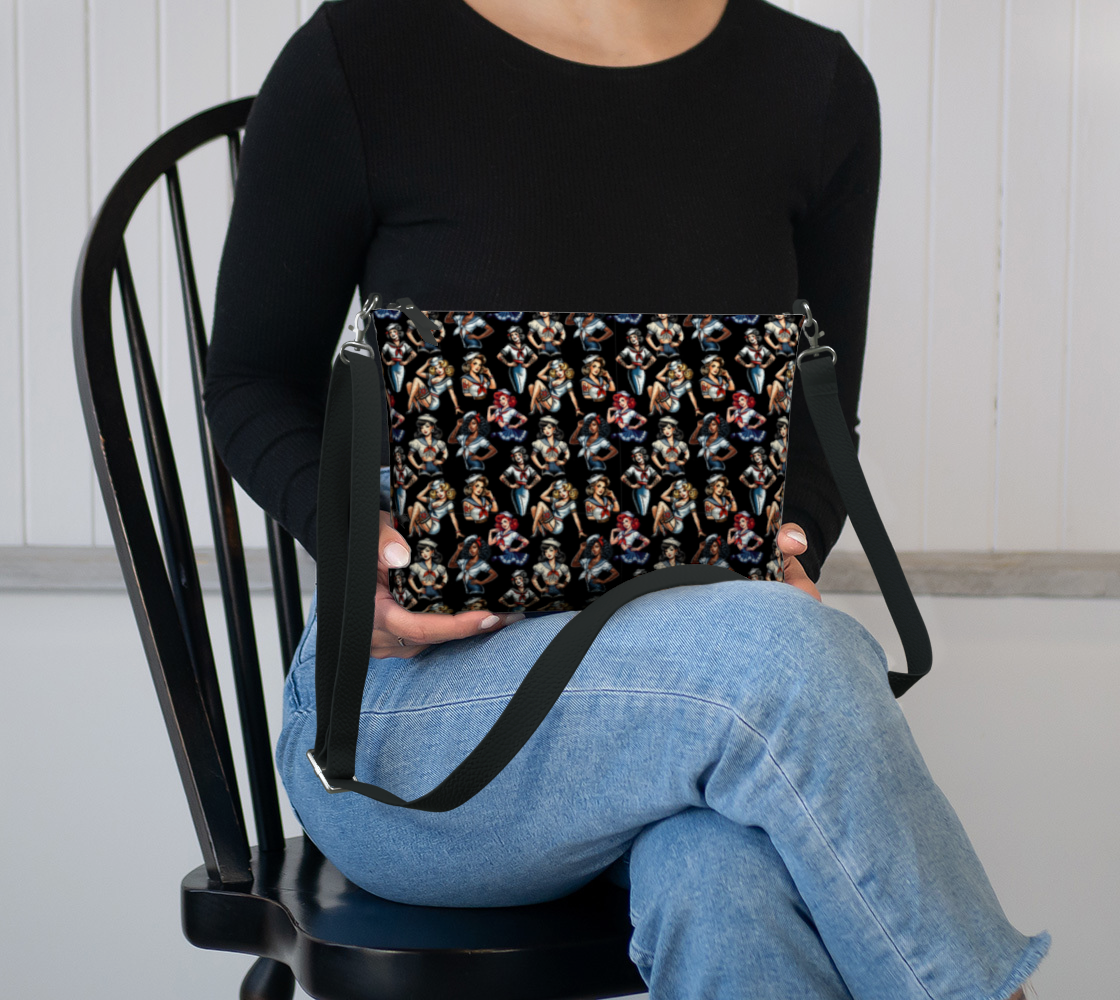 Sailor Girl Vegan Crossbody Purse