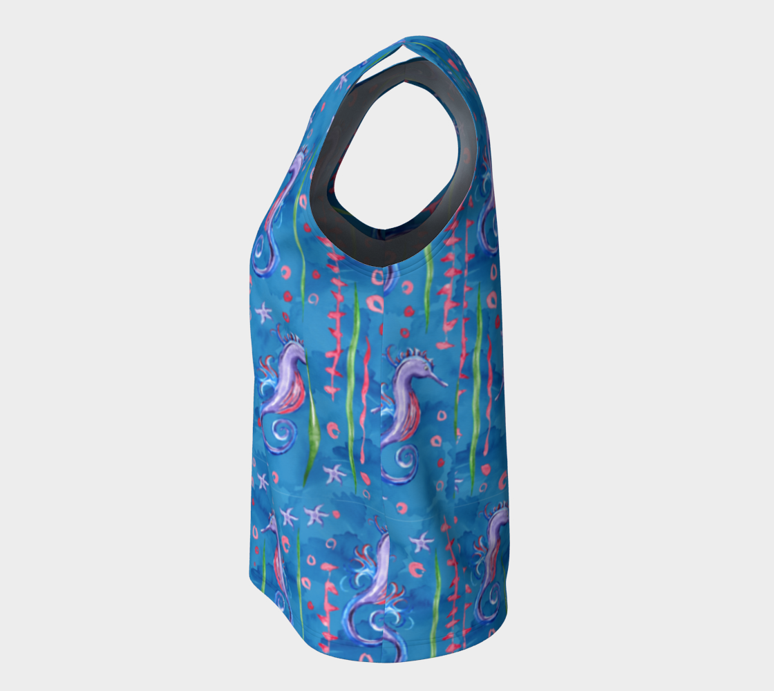 Seahorse Loose Tank Top
