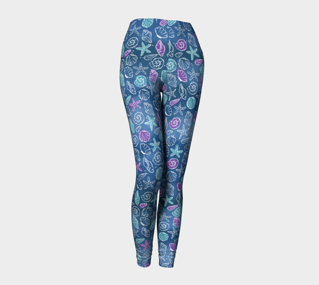 Blue Shells Leggings 167
