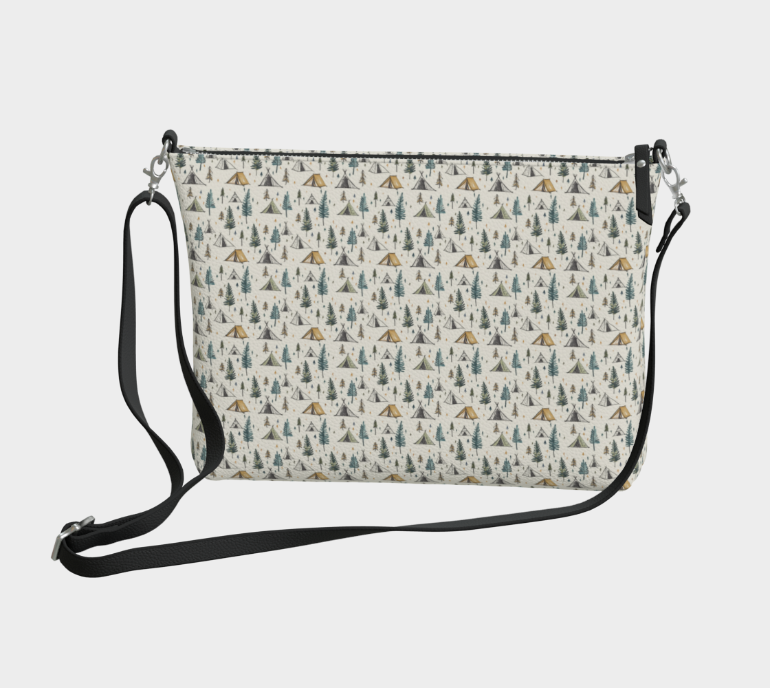 Tents Vegan Leather Purse