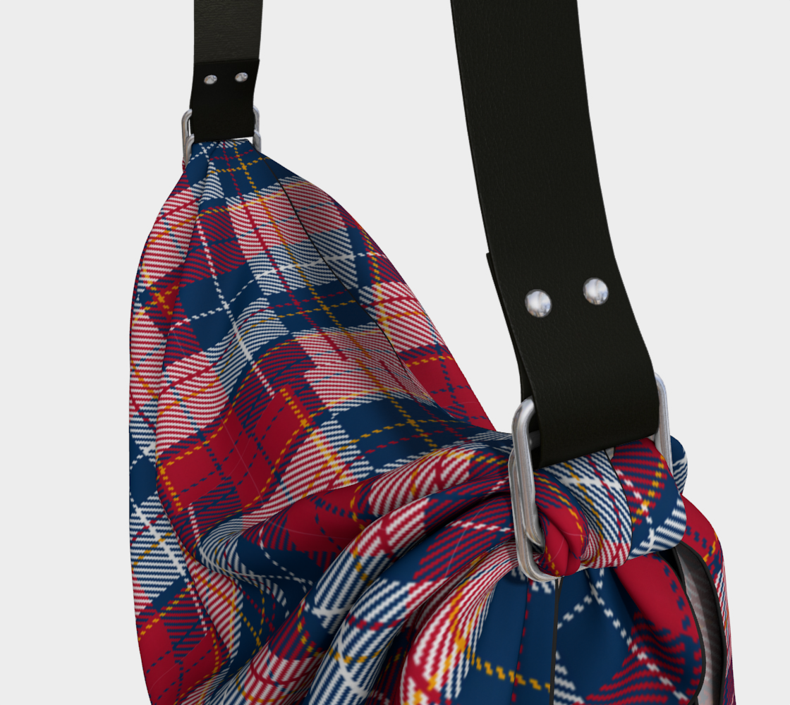 My Red/Blue Pattern Origami Tote