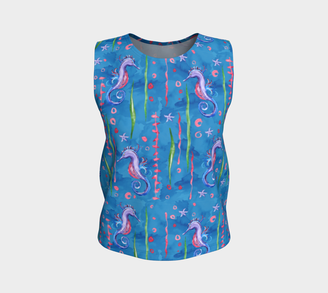 Seahorse Loose Tank Top