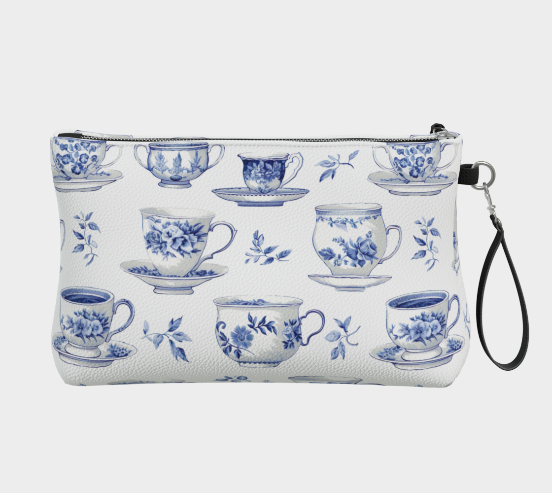 459 Vegan Leather Clutch Bag