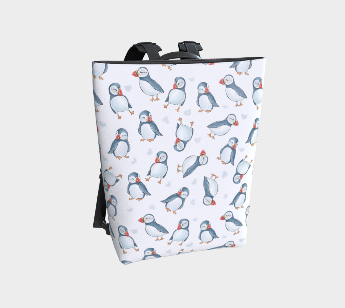 329 Puffin Vegan Leather Backpack