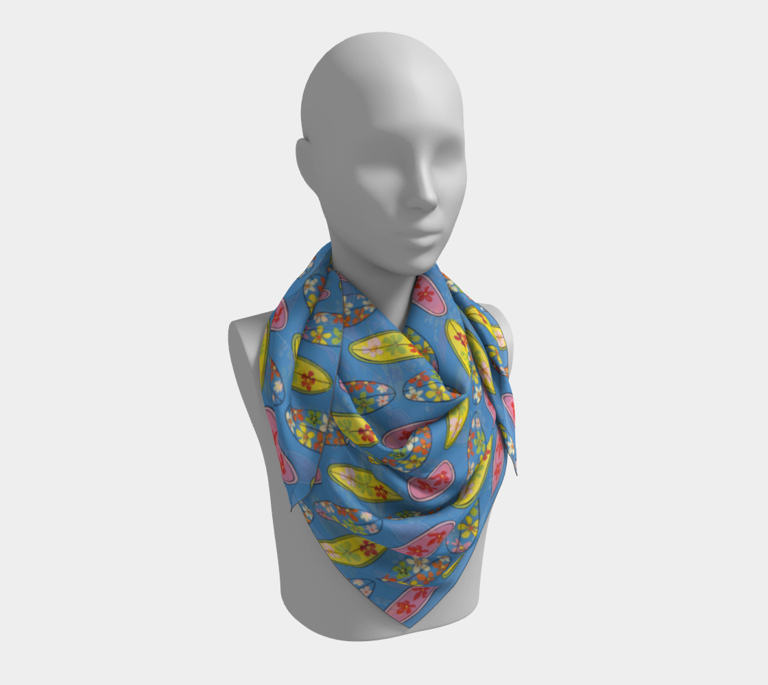 Square Surfboard Scarf