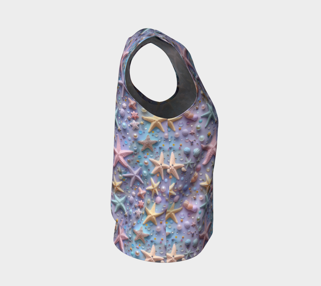 Lilac Starfish Loose Tank Top