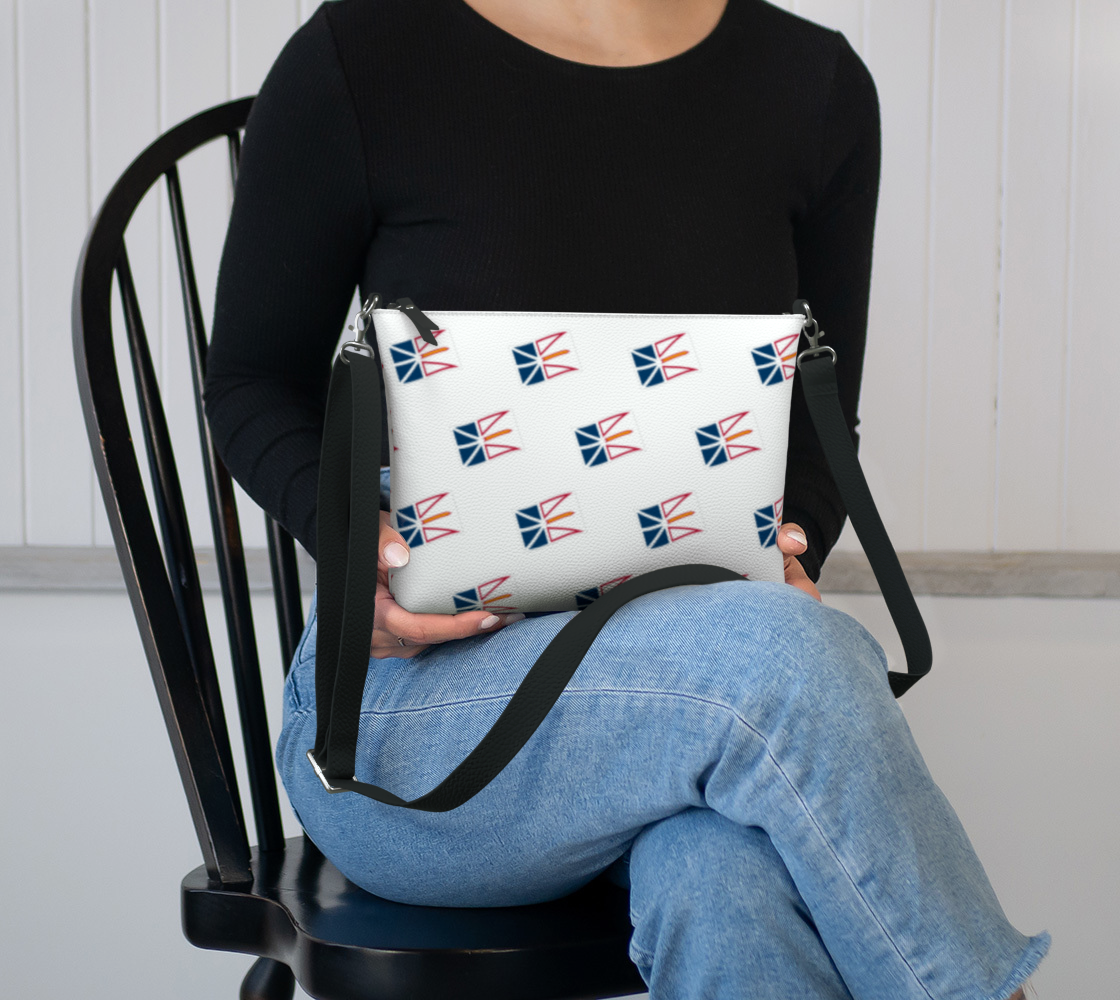 Newfoundland Flag Vegan Leather Backpack