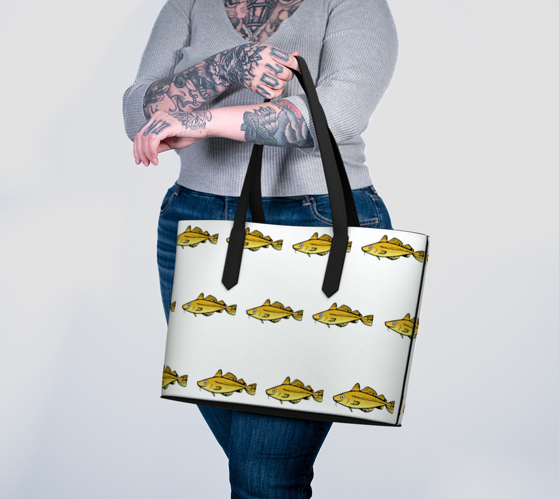 Single Cod Leather Tote