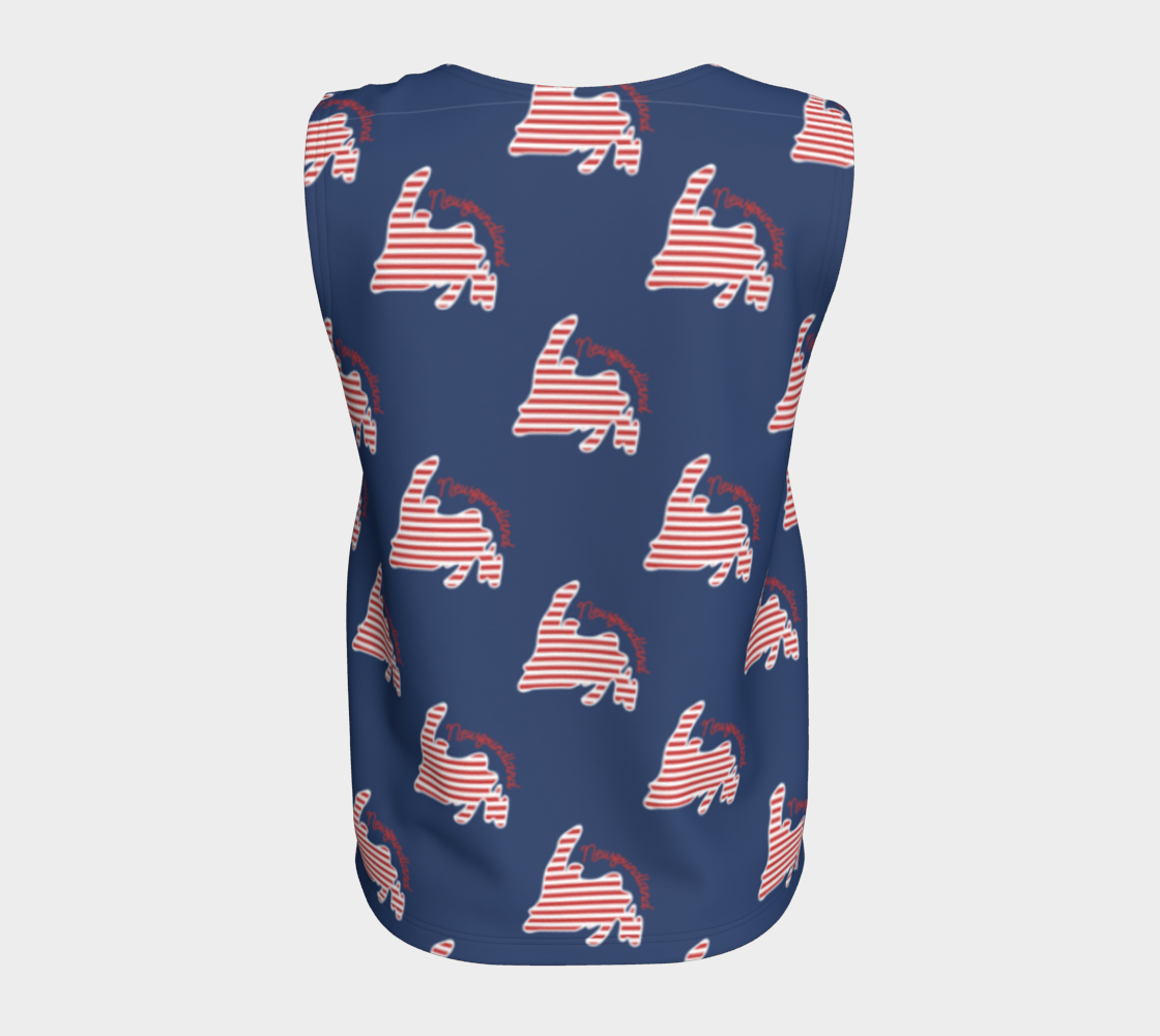 118 Navy NL Loose Tank Top