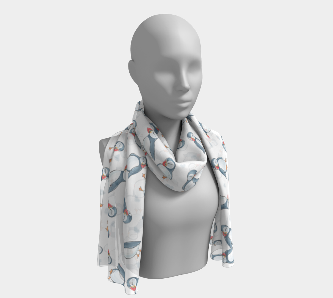 240 Puffin Long Scarf