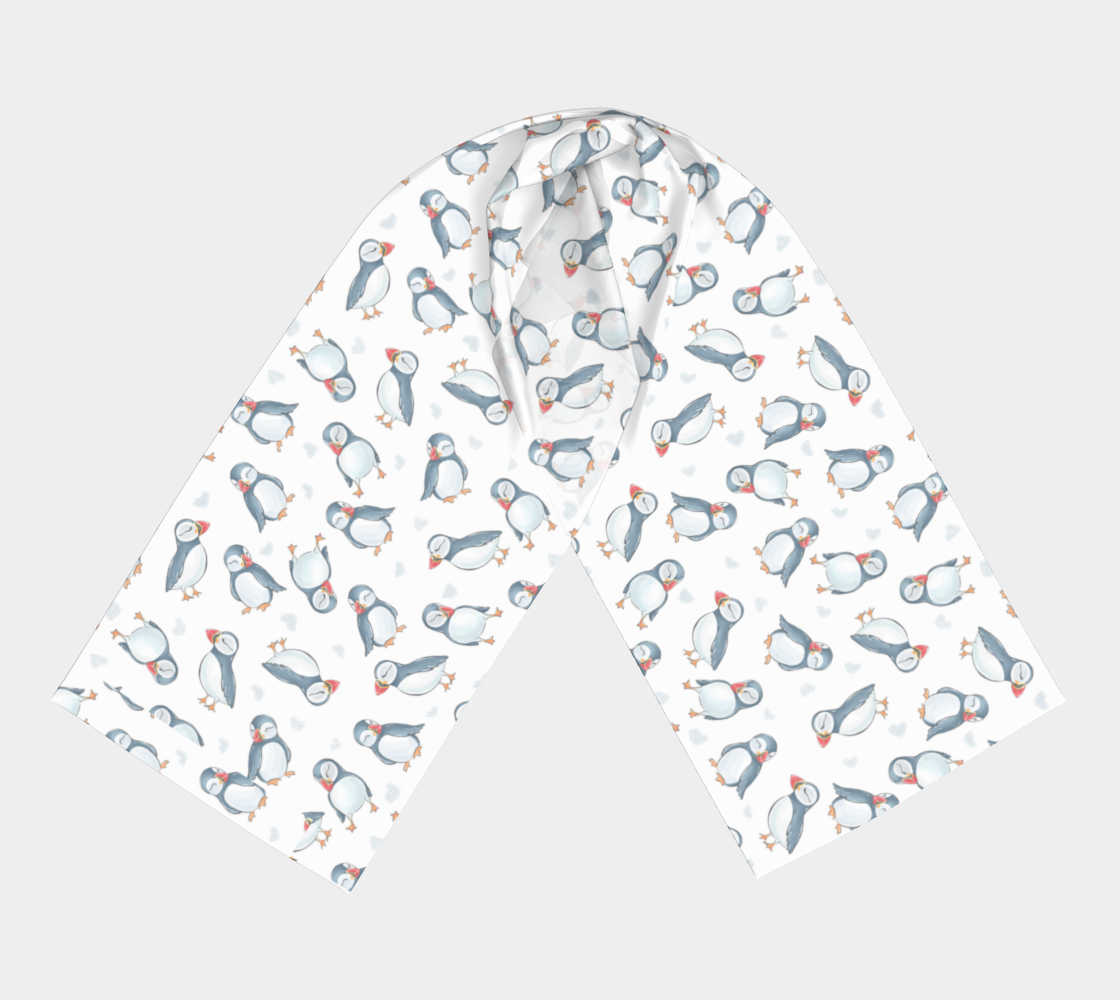 240 Puffin Long Scarf