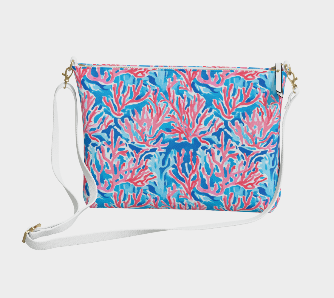 Sea Coral 2 Crossbody Purse