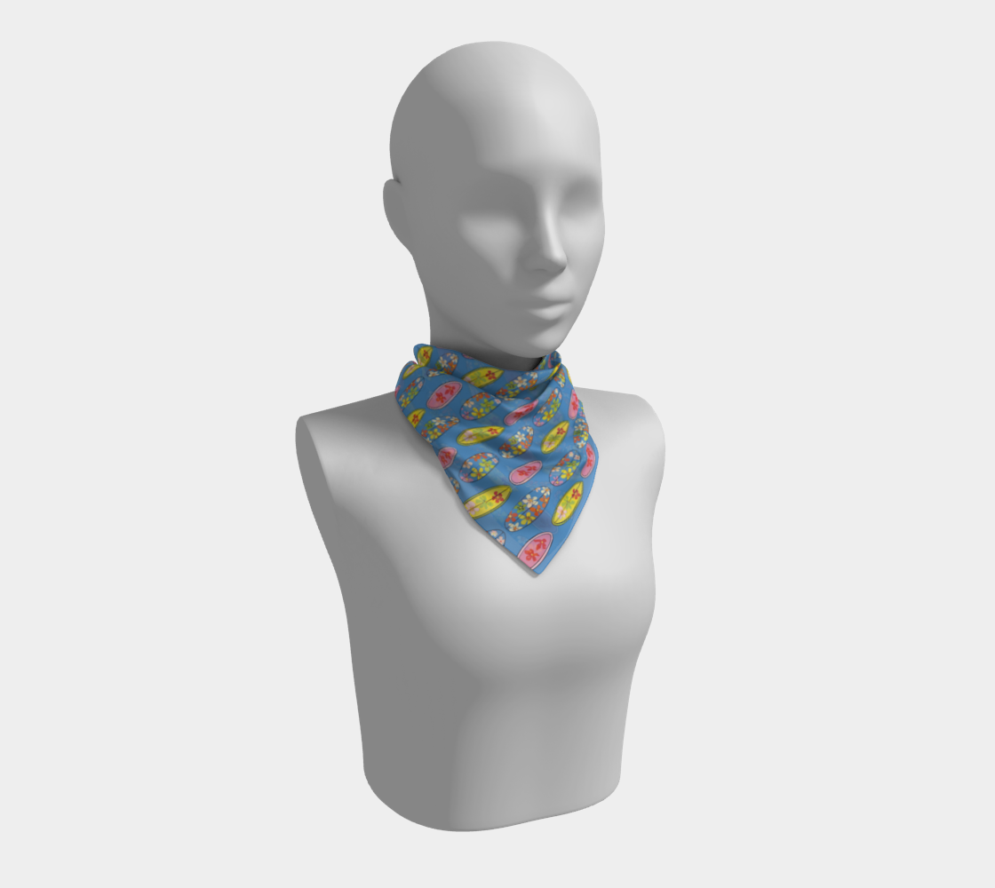 Square Surfboard Scarf