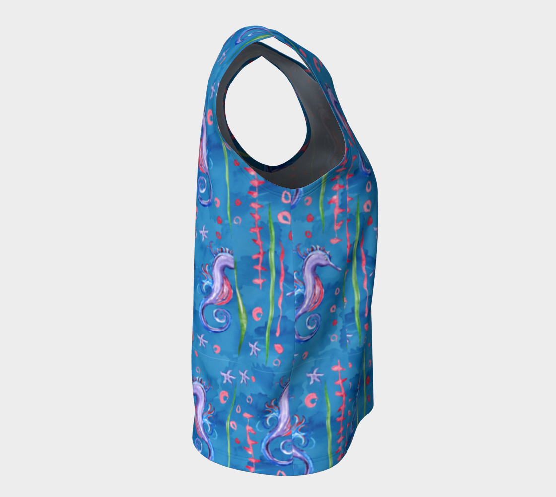 Seahorse Loose Tank Top