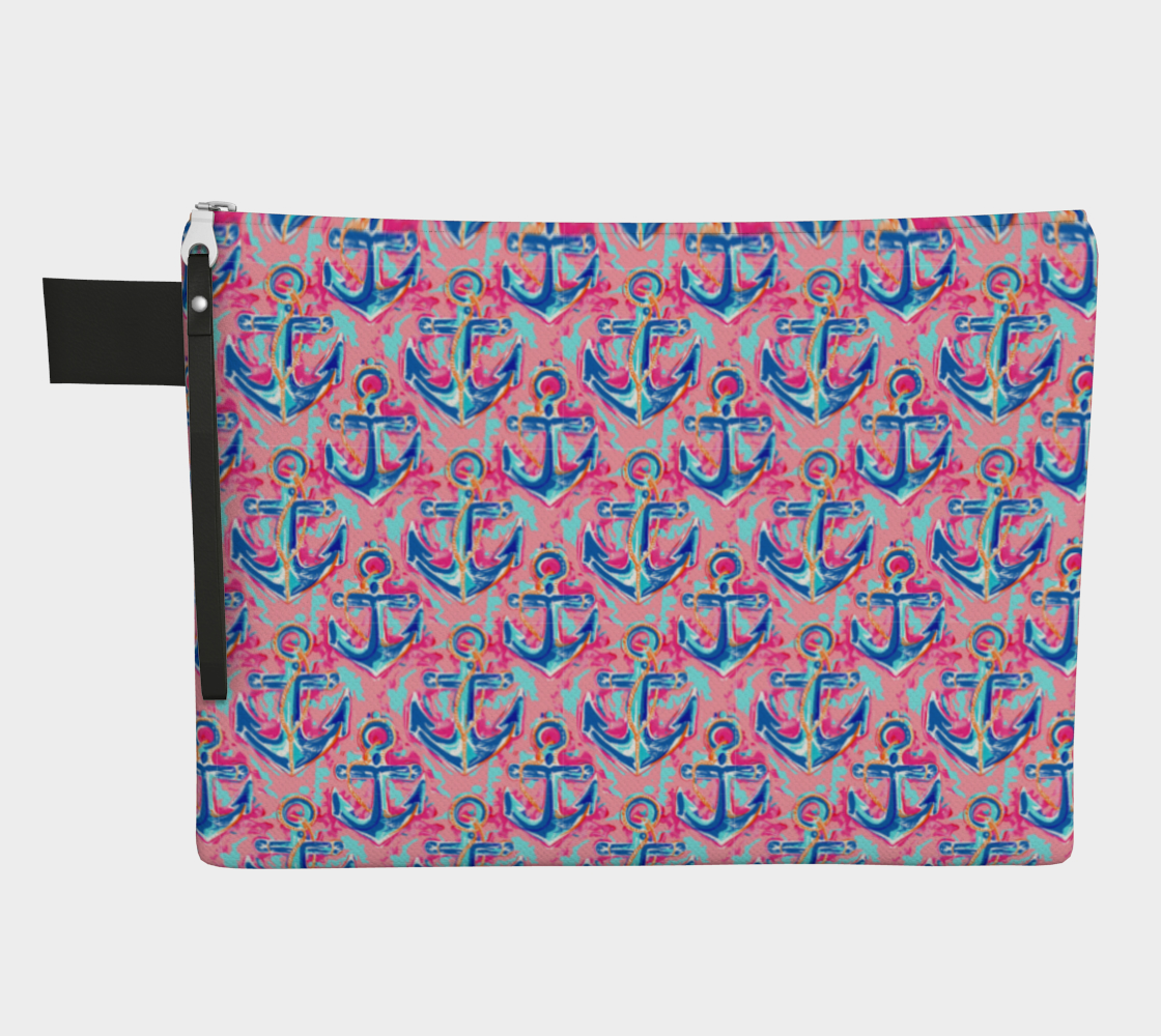 Anchors Zipper Carry-all