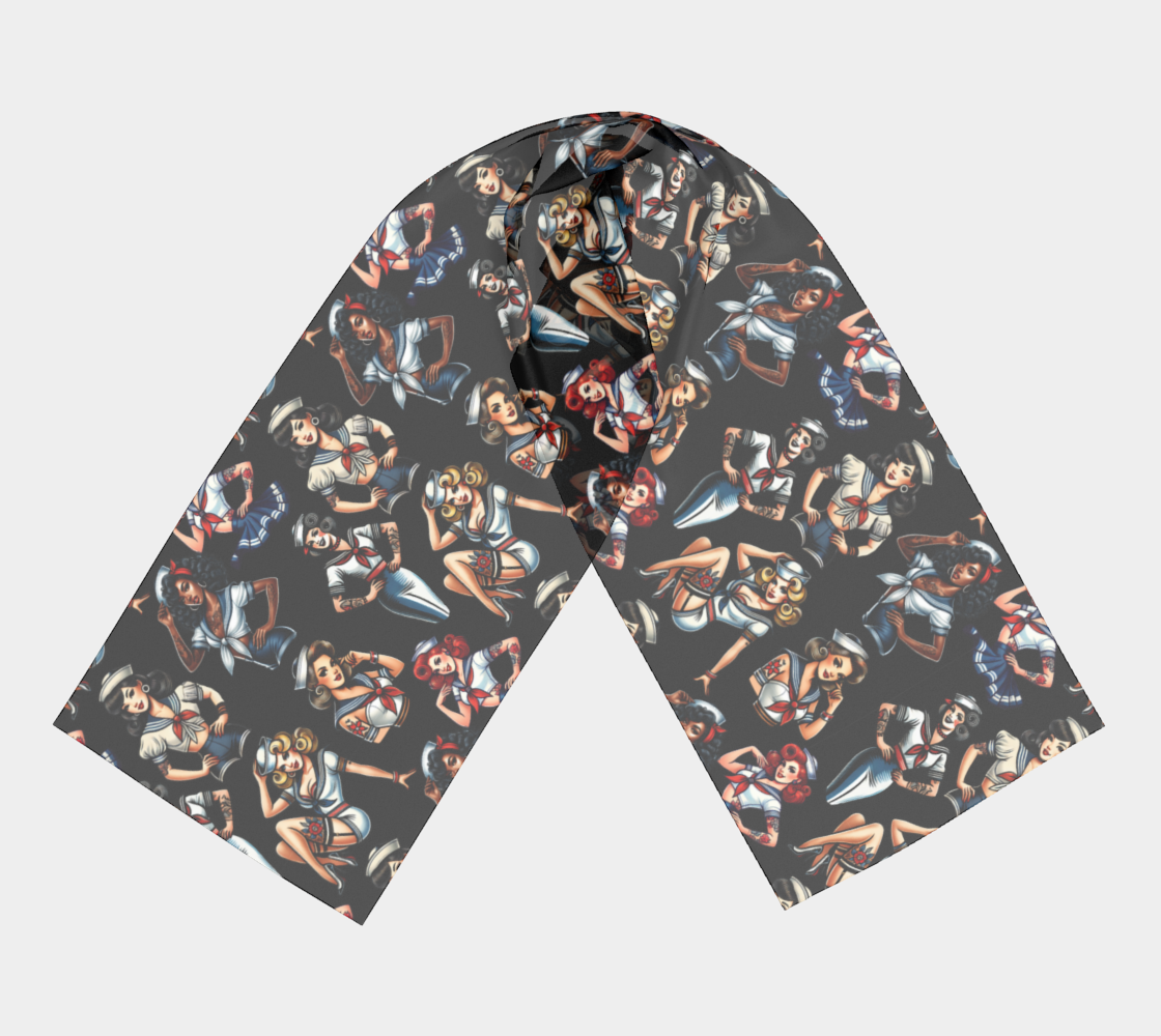 Sailor Girl Long Scarf