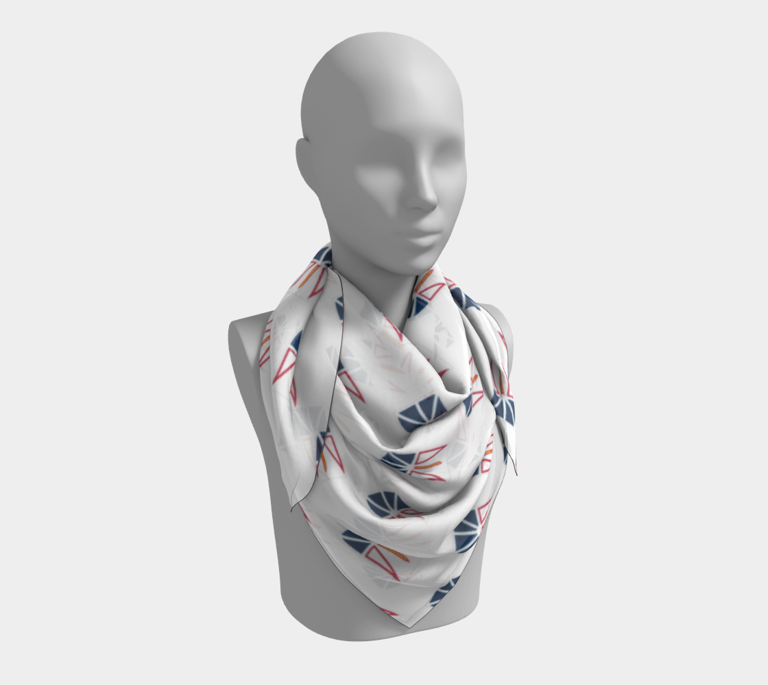 Newfoundland Flag Square Scarf