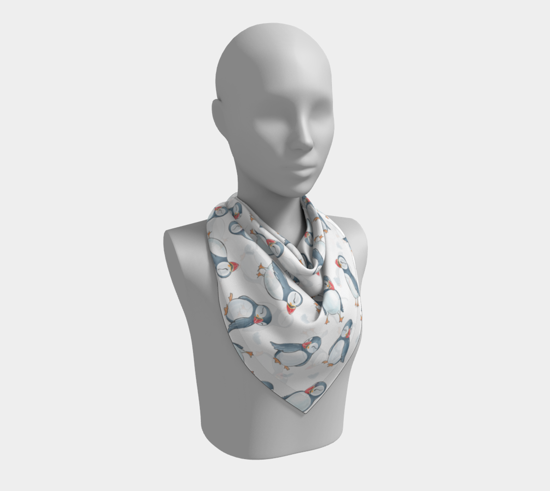 125 Puffin Square Scarf