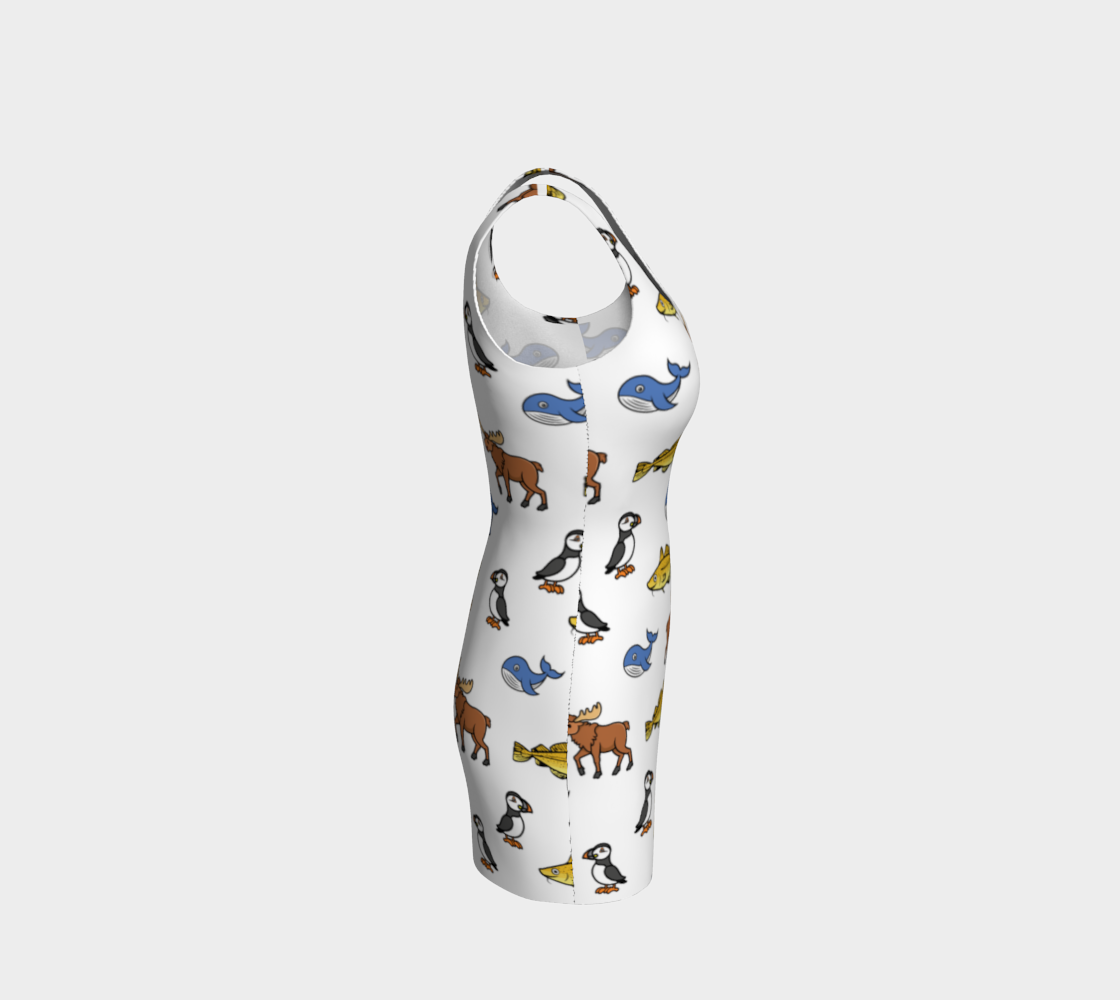 211 NL Critters Bodycon Dress