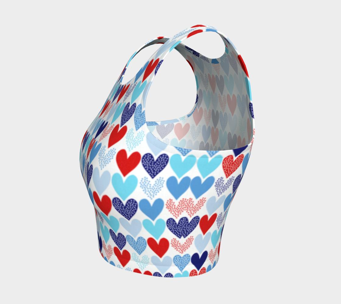 Nautical Hearts Blanket