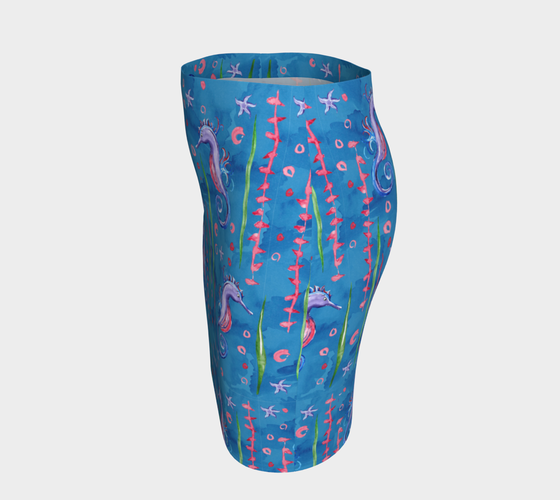Seahorse Fitted Skirt 245