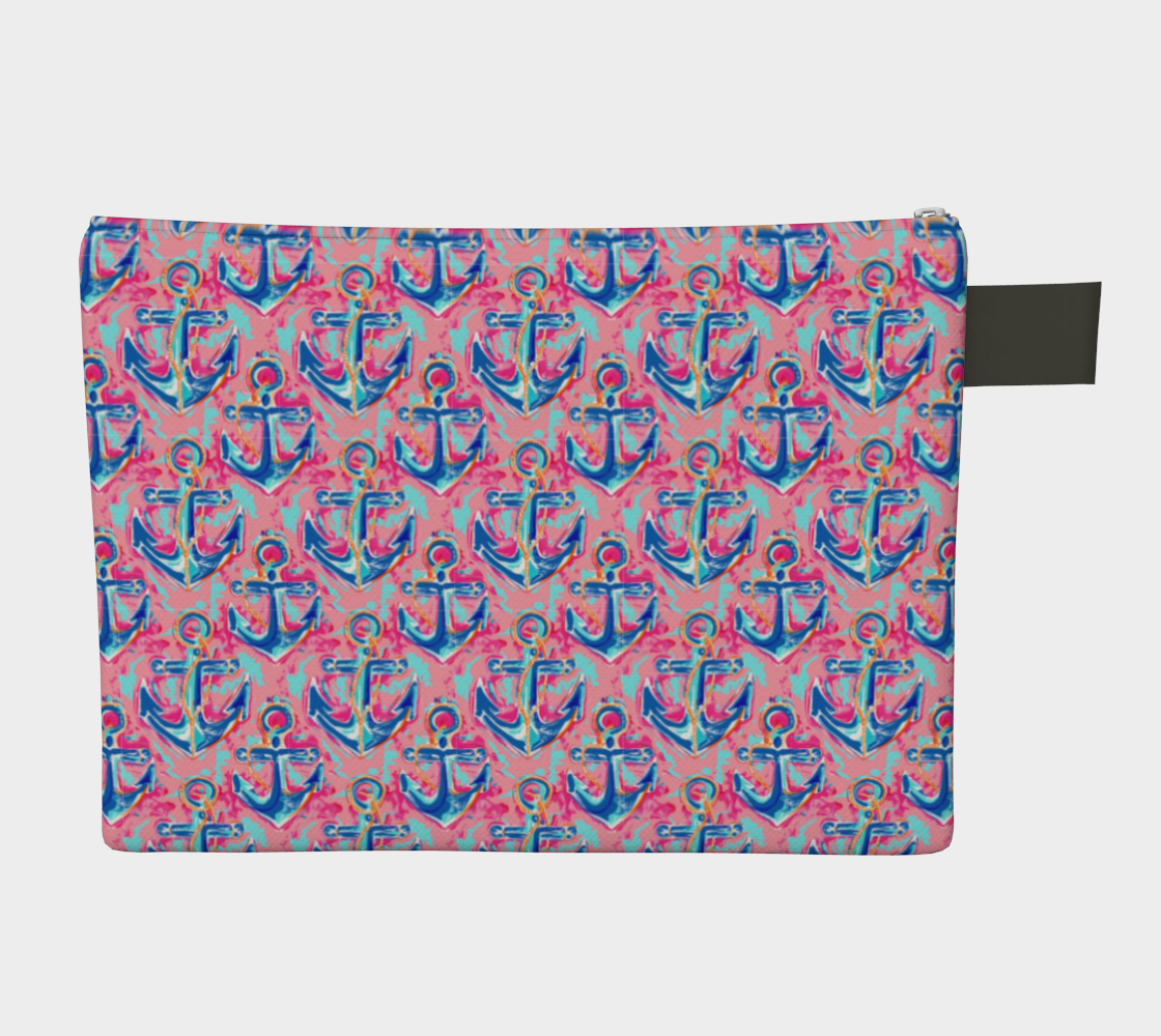 Anchors Zipper Carry-all