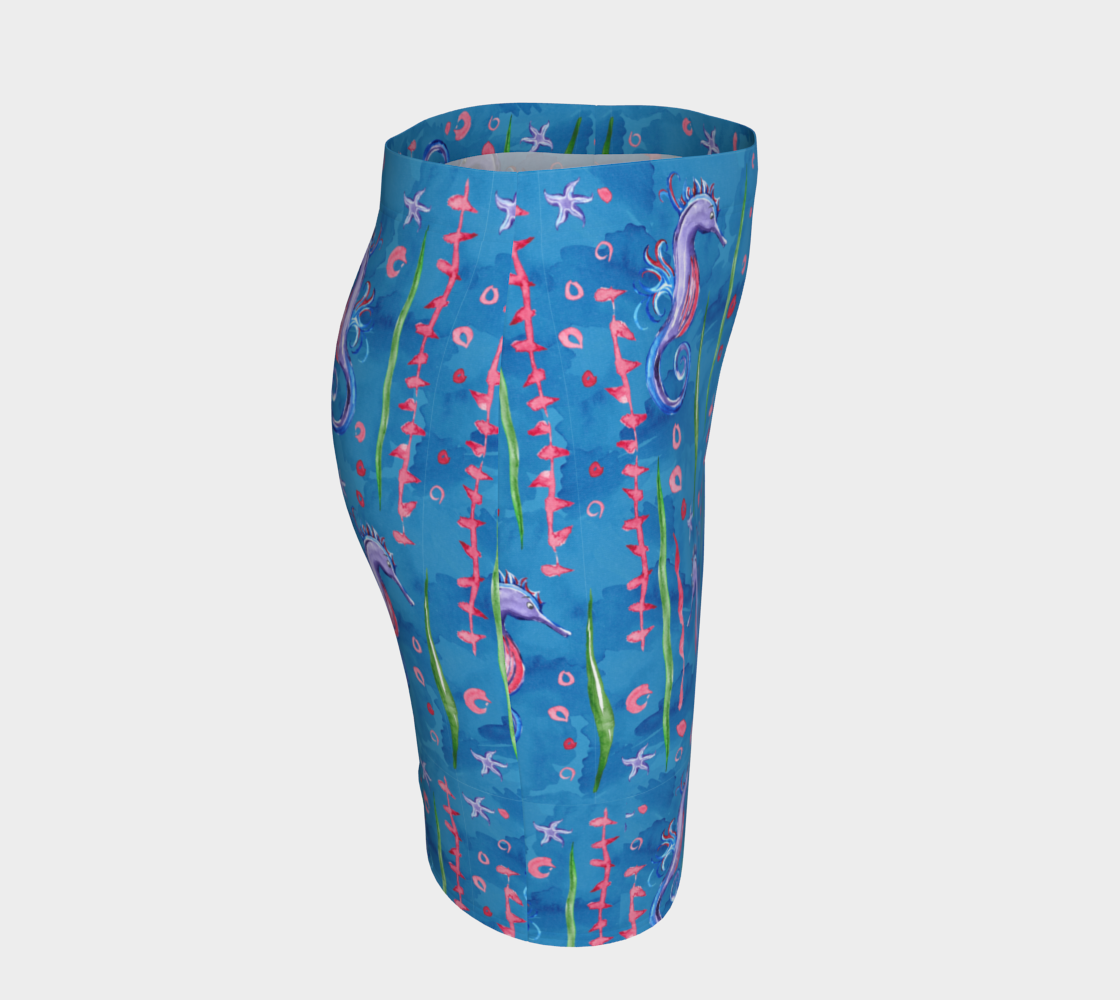 Seahorse Fitted Skirt 245