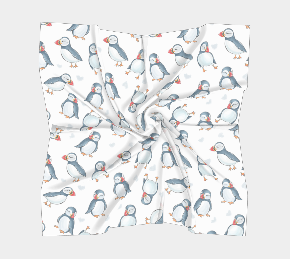 125 Puffin Square Scarf