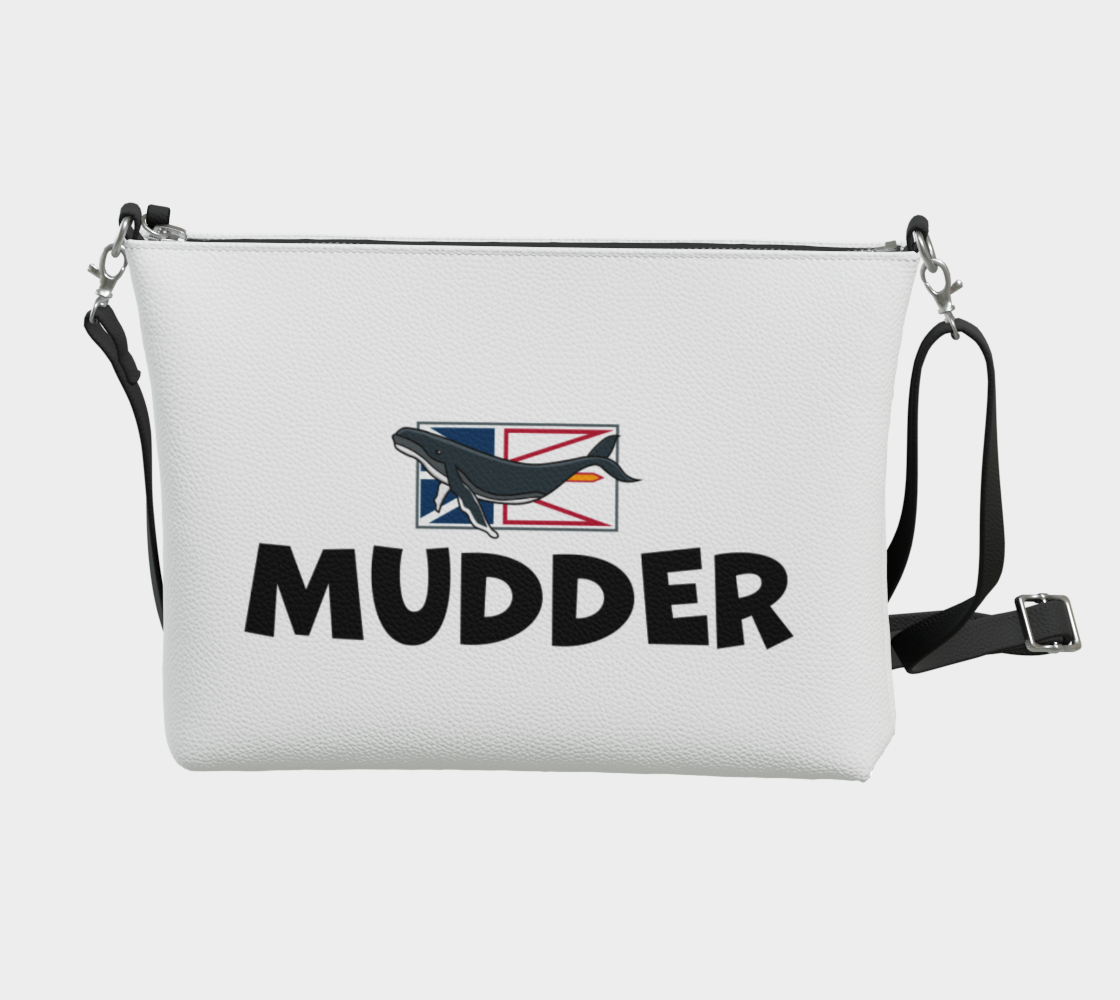 Mudder Vegan Leather Crossbody Purse