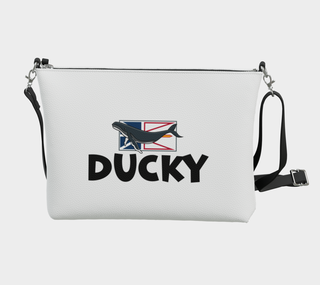 Ducky Vegan Leather Crossbody Purse