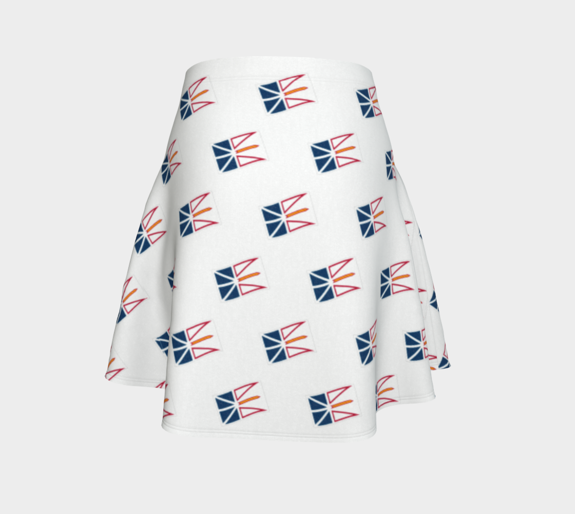 Newfoundland Flag Flair Skirt 249