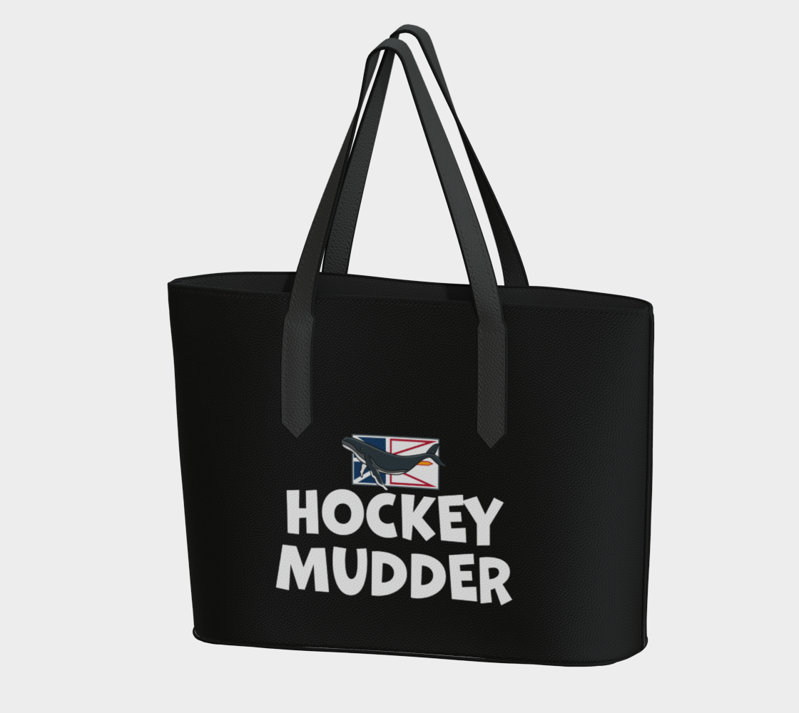 Hockey Mudder Vegan Leather Crossbody Purse