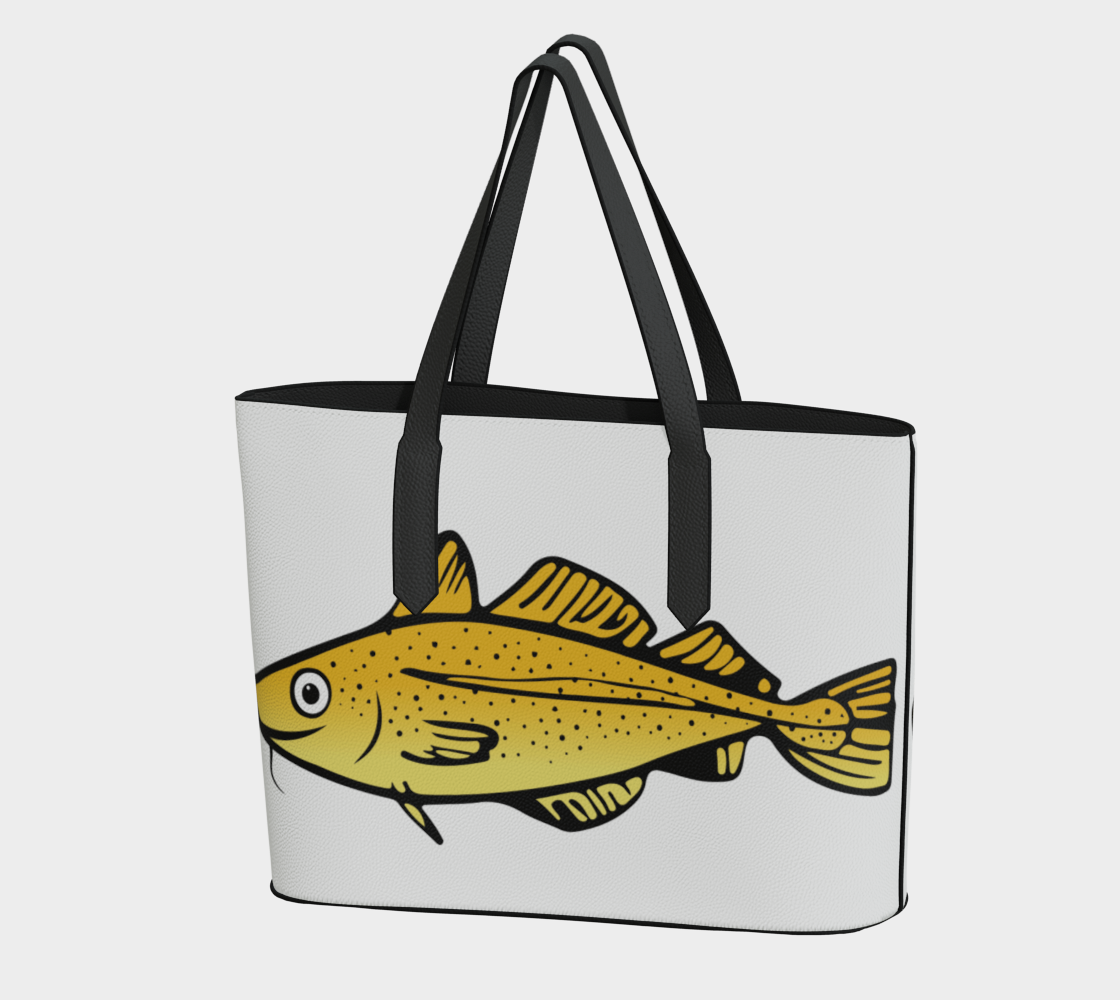 Single Cod Leather Tote 2