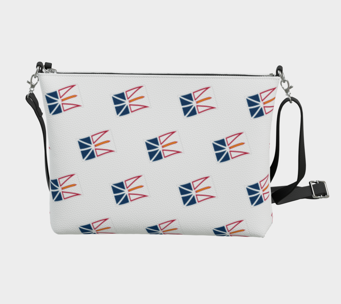 Newfoundland Flag Vegan Leather Backpack