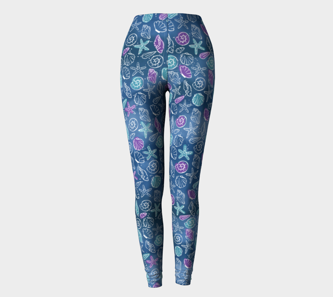 Blue Shells Leggings 167