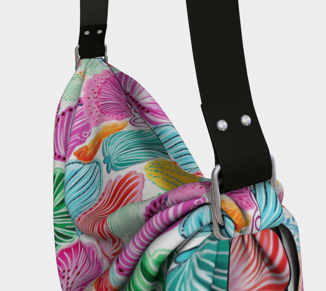 Colorful Shells Origami Tote