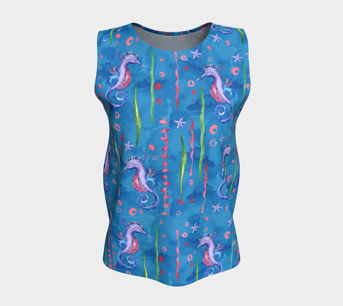 Seahorse Loose Tank Top