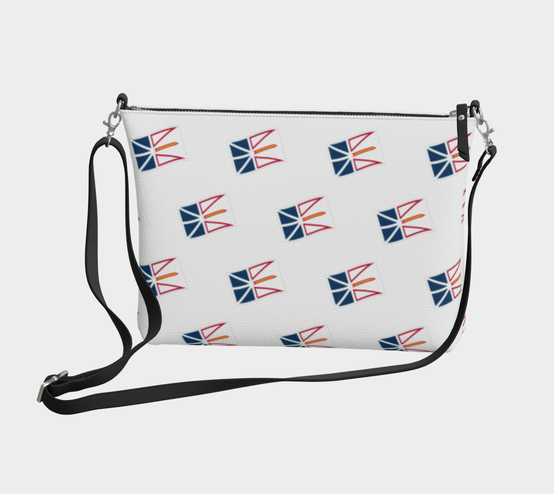 Newfoundland Flag Vegan Leather Backpack